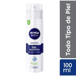 Gel para Afeitar Nivea Men Sensitive - Frasco 200 ML