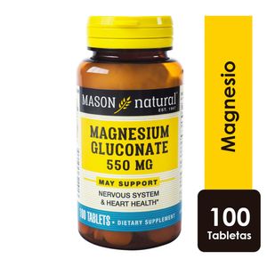 Magnesium Gluconato Mason Tableta