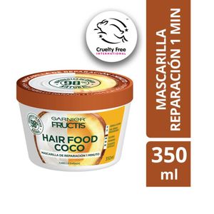 Mascarilla para el Cabello Fructis Reparadora Hair Food de Coco - Pote 350 ML