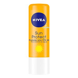 Protector Labial Protect Sun FPS 30 Extracto de Girasol Nivea - Unidad 1 UN