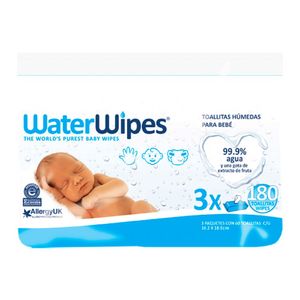 Pack Toallas Húmedas WaterWipes - Pack 3 UN