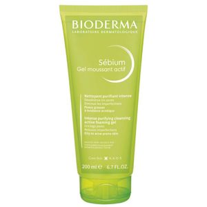 Gel Moussant Actif Sébium Bioderma - Tubo 200 ML