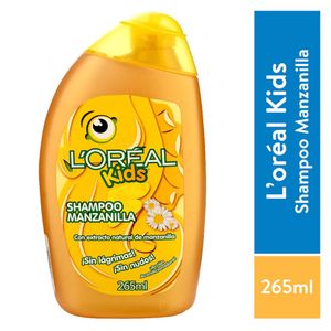 Shampoo para niños L'Oréal Kids Manzanilla - Frasco 265 ML
