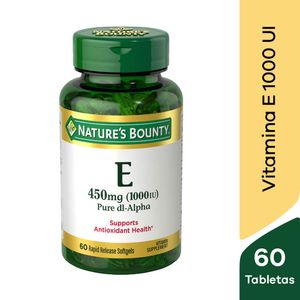 Vitamina E 1000 U.I  Cápsula Blanda
