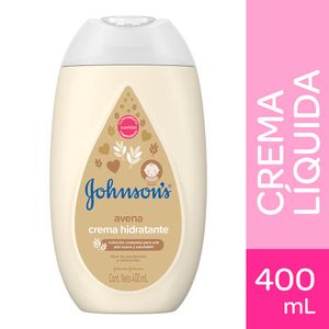 Crema Corporal para Bebe Johnson´s Baby con Avena - Frasco 400 ML