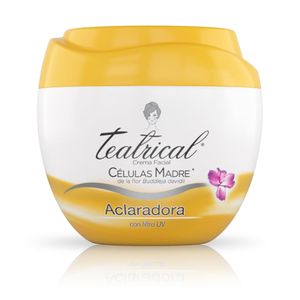 crema facial Teatrical Aclaradora con Células Madre - Pote 100 G