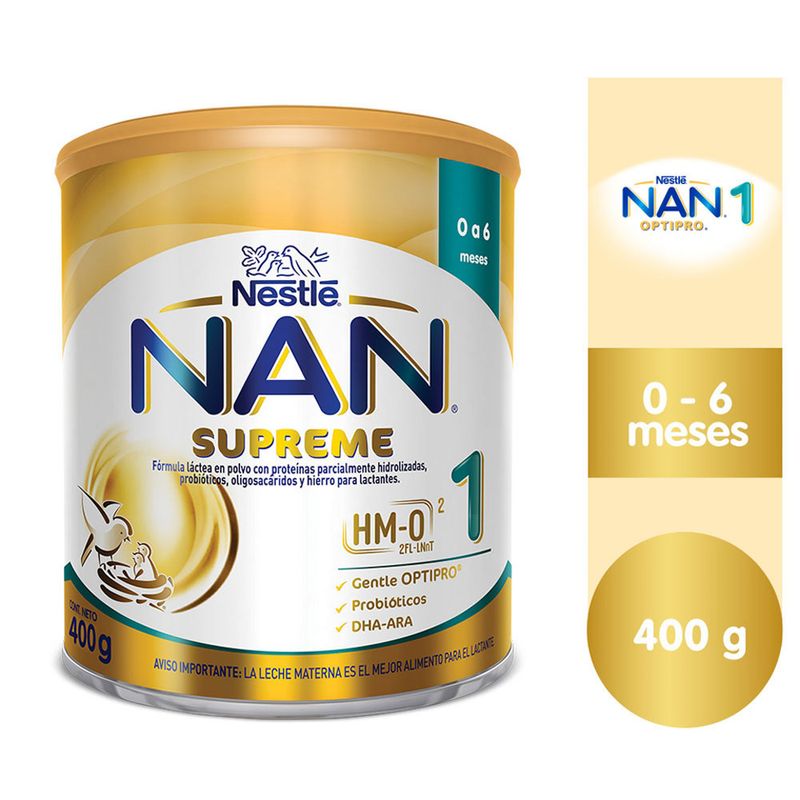 Precio Nan 2 optipro lata con polvo de 400 g