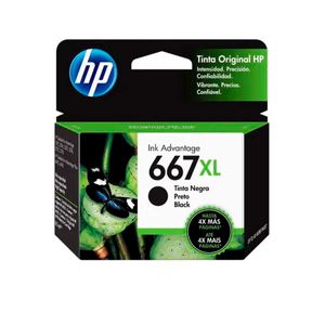 Tinta Hp 3YM81AL (667XL) Black (Dj 2775 / 4175)
