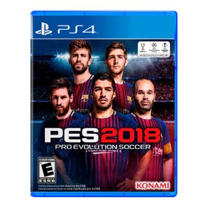 Pes 2018 Pro Evolution Soccer Playstation 4 Latam