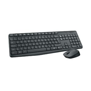 Teclado Logitech y Mouse MK235 Wireless USB SP BLACK