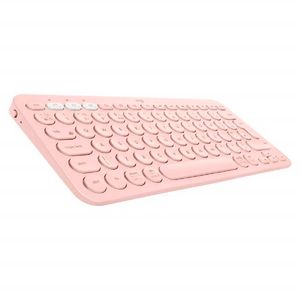 Teclado Logitech K380 Multidispositivo Rosado Bluetooth
