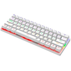Teclado T-Dagger  T-TGK321W ARENA Rainbow, Spanish WHITE