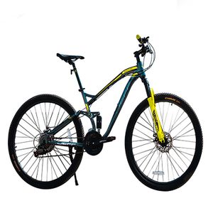 Bicicleta Megamo Aro 29 Negro Con Verde Claro