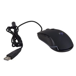 Mouse gamer alámbrico Teraware4gamer, conexión USB, resolución 3200 DPI, 6 botones y luces RGB