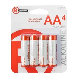 Pilas alcalinas Radioshack AA x4