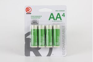 Baterías recargables Radioshack AA x4 2500 mAh