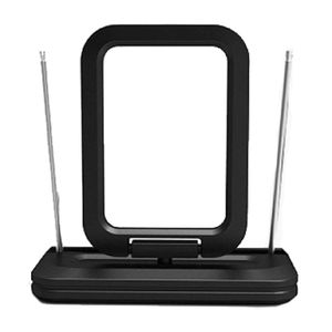 Antena digital para interiores Greentek Uvr-av135n señal uhf, vhf, fm, hd