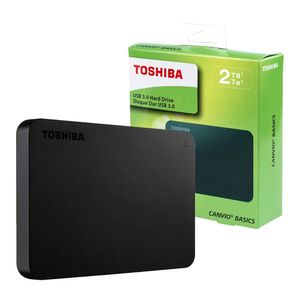 Disco duro externo Toshiba Canvio 2TB, USB 3.0