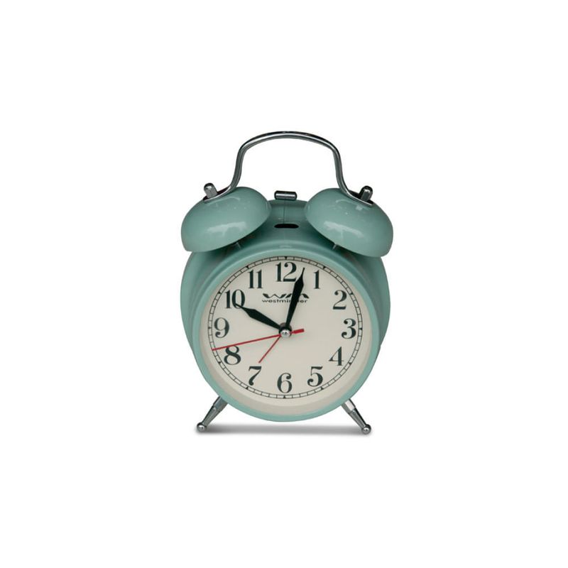 Reloj despertador Westminster vintage con alarma - Coolbox