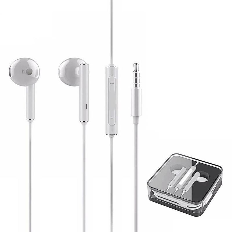 Audifonos huawei am116 discount alámbrico blanco metal