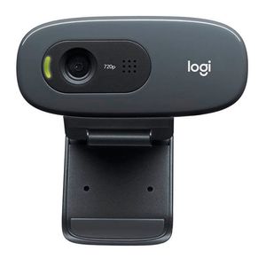 Cámara web Logitech C270 conexión usb, 720p, micrófono integrado