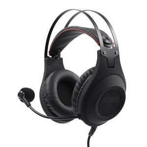 Audífonos gamer Teraware4gaming Blackout conexión 3.5 mm, aislamiento de ruido, compatible PC y consolas