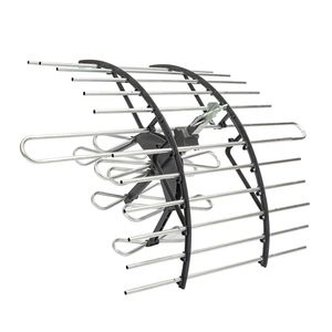 Antena digital para exteriores Greentek Gt-961n señal uhf, vhf, fm