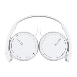 Audífonos on ear con micrófono Sony MDR-ZX110AP almohadillas acolchadas, conector 3.5 mm, control de llamadas, blanco