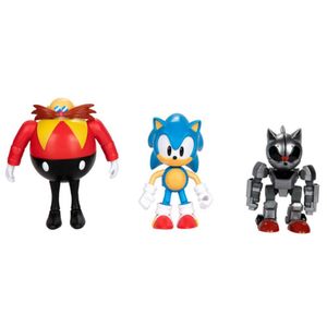 Pack De 3 Figuras Sonic 10.5 Cm