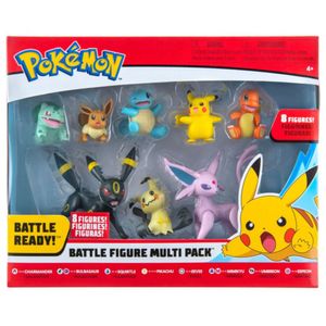 Figuras Pokemon Pack De 8 Multipack De Batalla