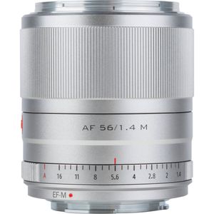 Lente Viltrox AF 56mm f/1.4 M para Canon EF-M (Plata)