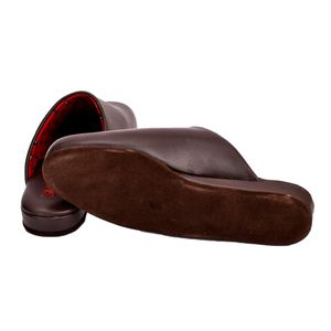 Pantuflas Rema Clásica Marrón