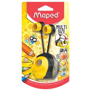 Sacapuntas Universal MAPED Croc Croc Amarillo