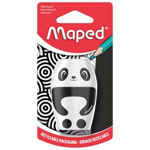 Sacapuntas MAPED Shanky Blanco y Negro Surtido
