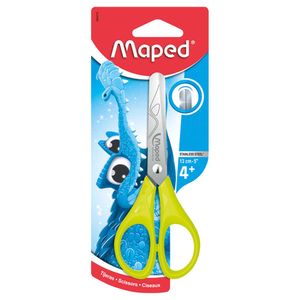 Tijera MAPED Pulse 13cm Verde/Fucsia/Azul Surtido