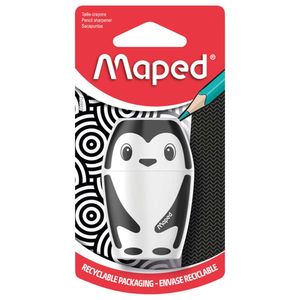 Sacapuntas MAPED Shanky Blanco y Negro Surtido