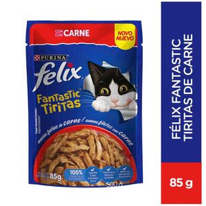 Comida para Gatos FELIX Gatito Carne Doypack 85gr