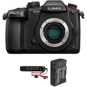 Panasonic Lumix GH5S Cámara sin espejo con kit de micrófono