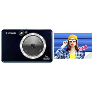 Impresora de cámara instantánea Canon IVY CLIQ+2 (azul marino medianoche)