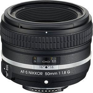 Lente de Edición Especial Nikon AF-S Nikkor 50mm F / 1.8G