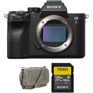 Sony a7R IVA cámara sin espejo y kit de bolsa