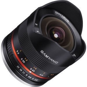 Lente Samyang 8mm f/2.8 Fisheye II para montura Sony E
