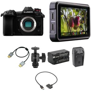 Kit de cine con cámara sin espejo Panasonic Lumix G9