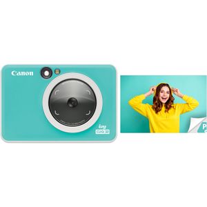 Canon IVY CLIQ2 Cámara instantánea e impresora con kit de 50 hojas de papel (turquesa)