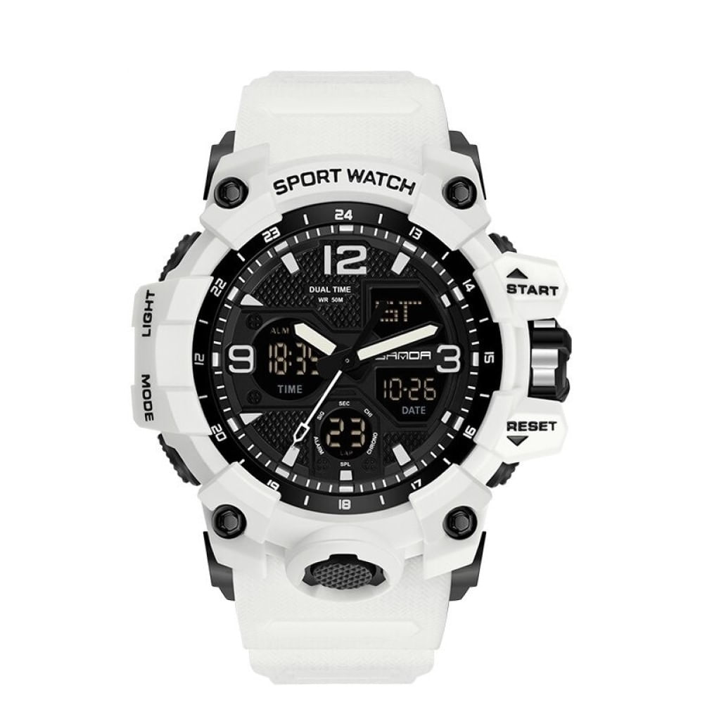 Reloj Hombre Deportivo SANDA 3029 Fluorescente - NUBOFIT