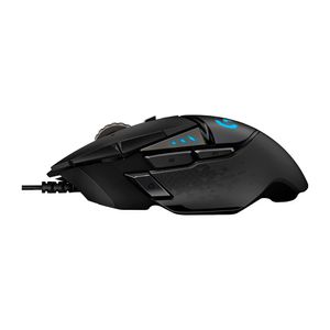 Mouse gamer alámbrico Logitech G502 Hero, usb, 16000 dpi, 11 botones, luces RGB