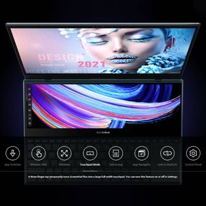 Noteboook Asus ZenBook Pro Duo 15 15.6" Multi-touch portátil Celestial Blue (Azul)