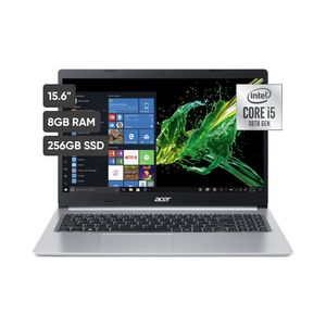 Laptop ACER A515-54-585N 15.6'' Intel Core i5 10ma generación 8GB 256GB SSD