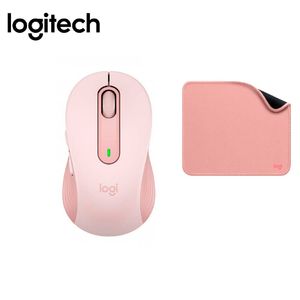 Mouse Logitech Signature M650 Rose + Mouse Pad Mouse Antisalpicaduras