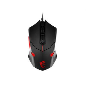 Mouse Gamer MSI Interceptor DS B1Lighting Optical 1600 DPI Black